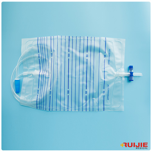 Medical Disposable Urine Bag with T-Valve